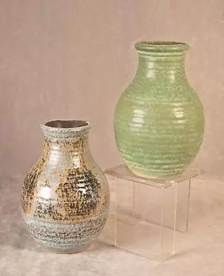 Buy 2 Vases, Lava Glazes, Carstens, Germany • 9.50£