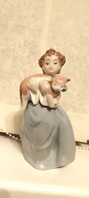 Buy Lladro Figurine Ornament My Chubby Kitty #6422 Height 8  • 29.99£