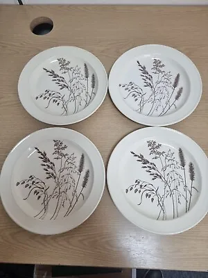 Buy Windswept J & G Meakin Pottery 4 X  Dinner Plates 26.5cm VGC • 14.99£