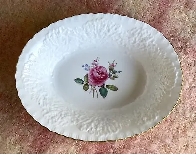 Buy Vintage RARE Spode Bone China Oval Serving Bowl Pink Bridal Rose Y2788 • 20£