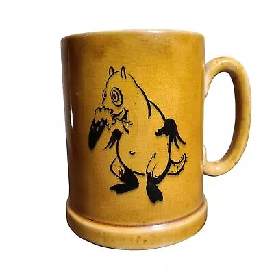Buy Vintage Wadeheath Ware England Cranky Tankard No. 6 Ceramic Pottery Ale Beer Mug • 23.58£