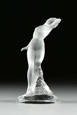 Buy Lalique Art Glass Crystal Nude Woman Dancer Figurine • 474.73£