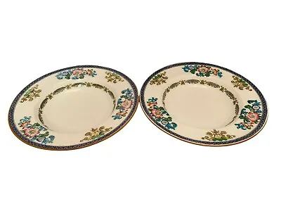 Buy Minton's China 2 Rimmed Berry Bowls 6.5  Pattern B898 Ca 1920s Antique China • 21.55£