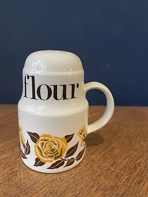 Buy Flour Sifter Vintage Crown Devon Rose Ceramic Shaker Sifter Retro • 5£