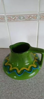 Buy COLOURFUL ITALIAN POTTERY JUG 1960s/70s   -   ITALY 306 ON BASE - HOLDS 3 PINTS • 17.50£