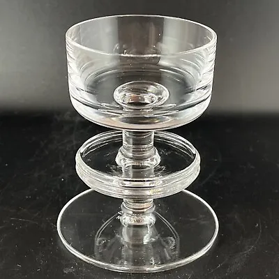 Buy Wedgwood Sheringham Glass Candlestick, One Disc, Clear • 17.99£