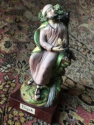 Buy Early Staffordshire Walton Pottery Pearlware Figurine Elijah  19th Century 9” • 185£
