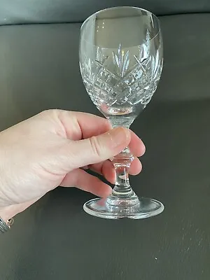 Buy 6 Edinburgh Crystal Wine Glasses 14cm • 40£