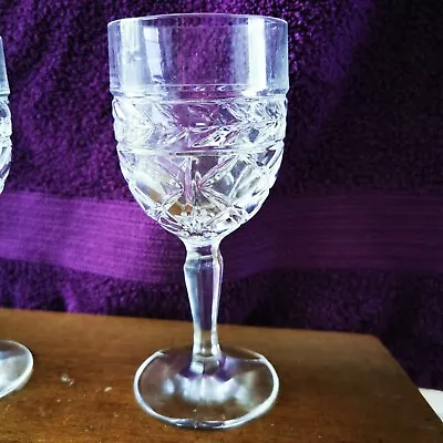 Buy Vintage Collection Of Matching Wine Glasses, Port, Sherry, Champagne • 7.50£