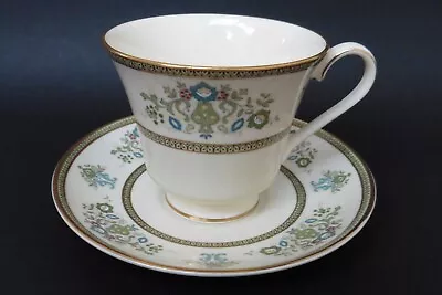 Buy Minton Fine Bone China Henley Pattern Tea Cup & Saucer • 5.99£