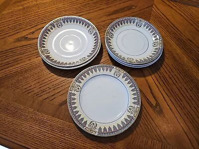 Buy J & G MEAKIN ENGLAND AMIENS Lot With Flaws SAUCERS/PLATE • 19.05£