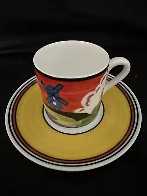Buy Wedgwood Manufactured For The Bradford Exchange - Clarice Cliff - Demi Tasse • 34.99£