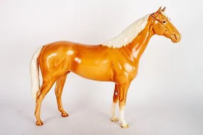 Buy Beswick Horses 'Large Hunter' 1734 Palomino Gloss! Made In England! • 245£