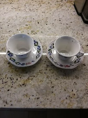 Buy Adams Old Colonial - Seconds. Two Cups And Saucers • 5£
