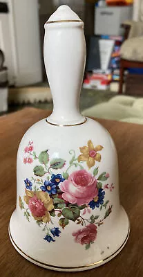Buy China/Pottery Bell With Floral Pattern Design - Sadler, England • 5.50£