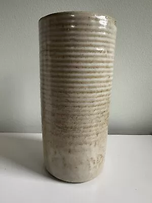 Buy Vintage Zanesville #4008 Stoneware Pottery Stoneage Homespun Vase Planter • 28.45£