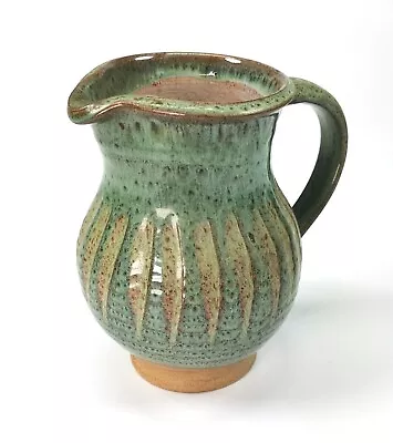 Buy Vintage Buckfast Abbey Studio Pottery Ash Glazed Earthenware Jug 16cms • 28£