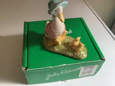 Buy Beswick Beatrix Potter Jemima Puddleduck And Ducklings Mint New In Box • 22.95£