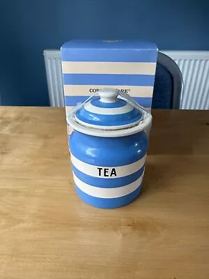 Buy T G Green Cornishware Tea Storage Jar • 14.99£