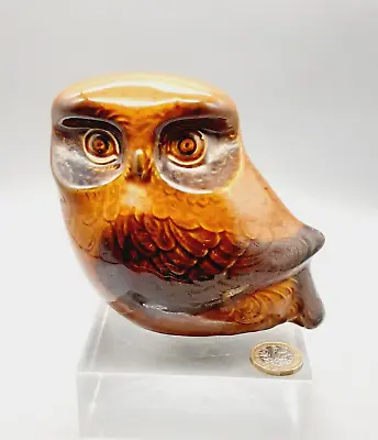 Buy Vintage 1970s Szeiler Studio Pottery Ceramic Brown Owl Money Box Piggy Bank 11.5 • 8.99£