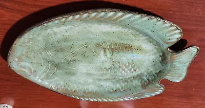 Buy Bradley Pottery Fish Platter 2009 Excellent Condition Made In North Carolina • 33.04£