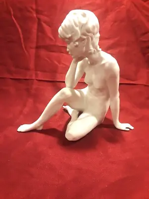 Buy Vintage Kaiser West Germany Nude Woman Bisque Porcelain Statue W. Gawantka #489 • 103.52£