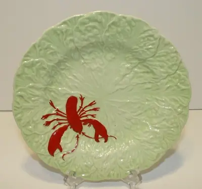 Buy CARLTON WARE Lobster Cabbage Lettuce 9  Dish Majolica Salad Plate • 28.39£