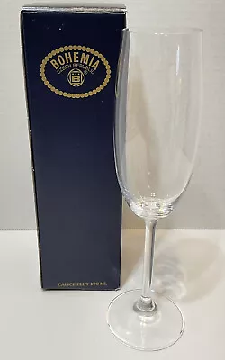 Buy Crystalite Bohemia Czech Republic Crystal Wine Glass Replacement 9” Tall 190 ML • 21.56£