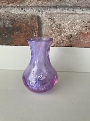 Buy Vintage Glass Vase By Caithness Purple Blue Lilac Scottish Glass Bud Posy Vase • 9.99£