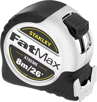 Buy Stanley STA533891 FatMax Xtreme Tape Measure 8m / 26ft 5-33-891 Imperial System • 23.99£