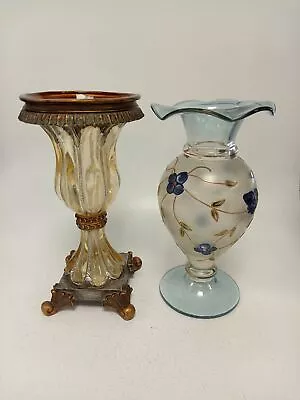Buy Two Vintage Collectable Art Deco Vases In Good Over All Condition For Age • 9.99£