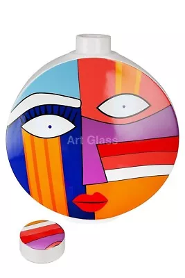 Buy HUGE 34.5cm Elegant Italian Ceramic Picasso Inspired Bitossi Style Face Vase • 75£