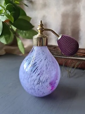 Buy Caithness Perfume Atomiser Lavender Tone Glass Light Purple Spray Large Bottle  • 15£