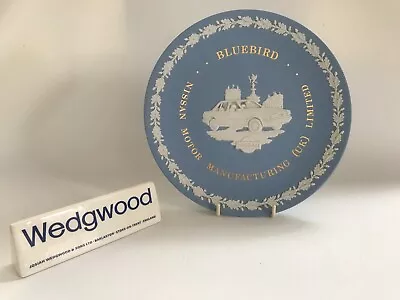 Buy Wedgwood Blue Jasperware Bluebird Plate In Excellent Condition. • 19.99£