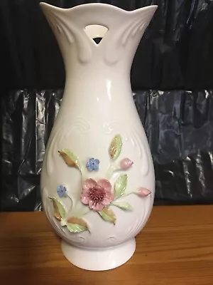 Buy Donegal Parian China Hand Flowered Vase 7  3/4” High. No Longer Made Collecta • 20£