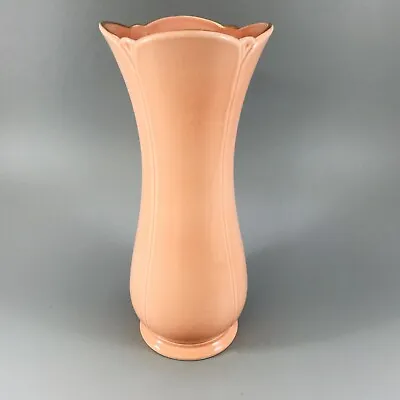 Buy Vintage Royal Winton Hand Cast Vase Pink 23cm Tall • 10.09£