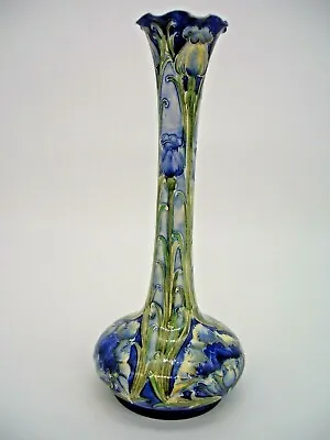 Buy Macintyre Florian Ware Tulip Vase Wavy Rim By William Moorcroft Ref 519 • 1,395£