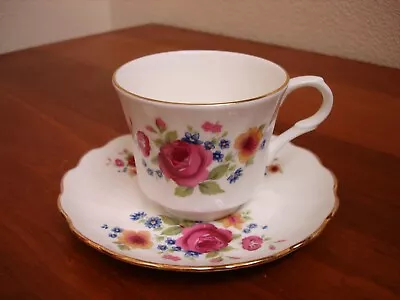 Buy Vintage Royal Victoria Summer Rose Tea Cup & Saucer • 7.50£