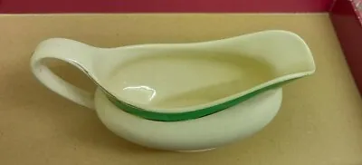 Buy Soho Pottery Solian Ware Queens Green Gravy Boat • 15£
