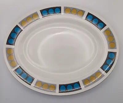 Buy Midwinter Pottery Oval Platter Plate Tempo Marquis Of Queensbury • 8£
