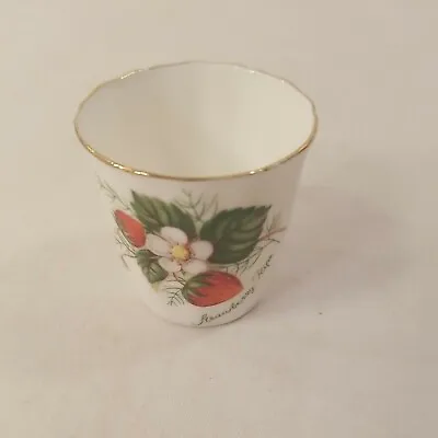 Buy Adderley Fine Bone China Strawberry Ripe Small Cup Ridgway Potteries England • 9.58£