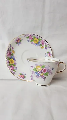 Buy Colclough Bone China Tea Cup And Saucer, • 6.99£