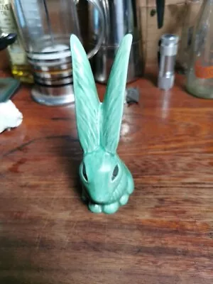 Buy Sylvac Green Pottery 1298 RD 815840 Harry The Hare Long Ear Rabbit Figurine 6ins • 10.50£
