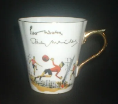 Buy Vintage Sir Stanley Matthews Stoke City Signed Bone China Cup - Royal Imperial • 19.99£