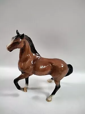 Buy Melba Ware Brown Ceramic Horse • 15£