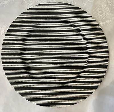 Buy Royal Stafford Fine Earthenware England Black Stripe Textured Dinner Plate 11” • 7.59£