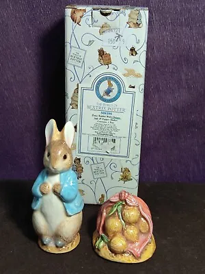 Buy The World Of BEATRIX POTTER  Peter Rabbit With Onions Salt & Pepper Set Boxed. • 17£