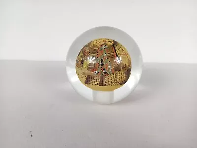 Buy Vintage Large Chinese Reverse Painted Glass Globe Paperweight 11cm High • 24.99£