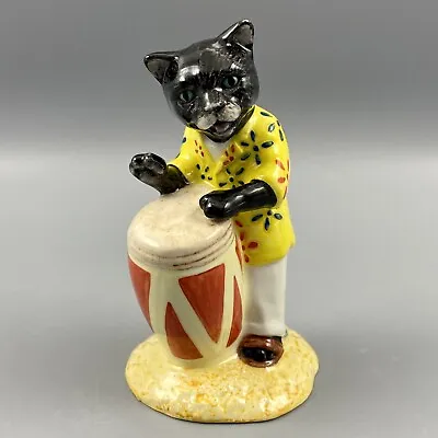 Buy Beswick Calypso Kitten Bongo Drum Playing Figurine CC2 Cats Chorus Band England • 93.88£