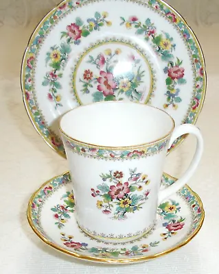 Buy Vintage Coalport Foley MING ROSE Tea Set Trio Cup Saucer Plate 🌸 FABULOUS 🌸 • 9.99£